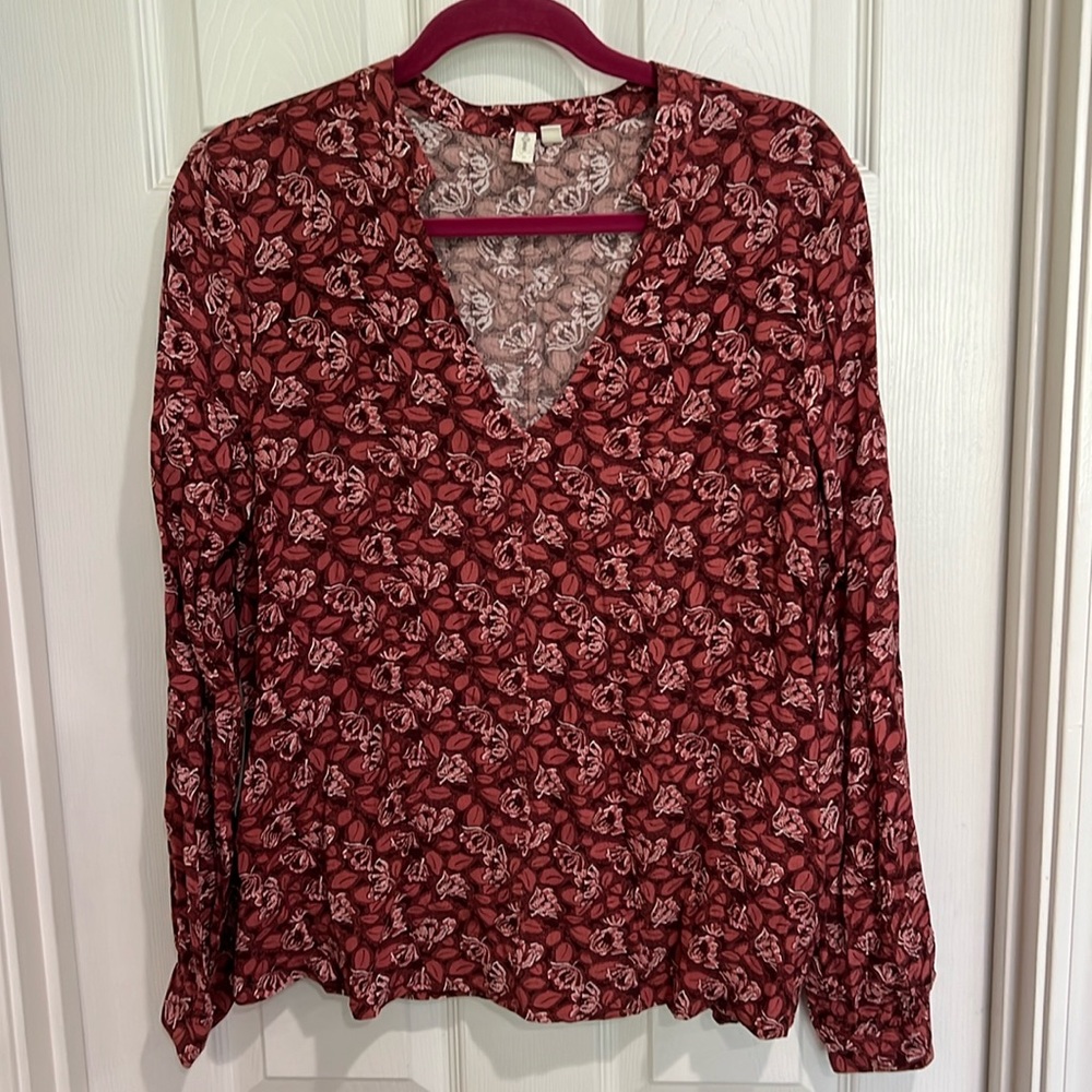 Floral long sleeve